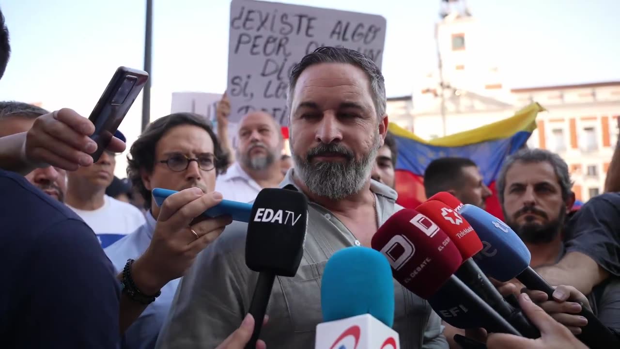 Abascal arropa a Venezuela en Madrid