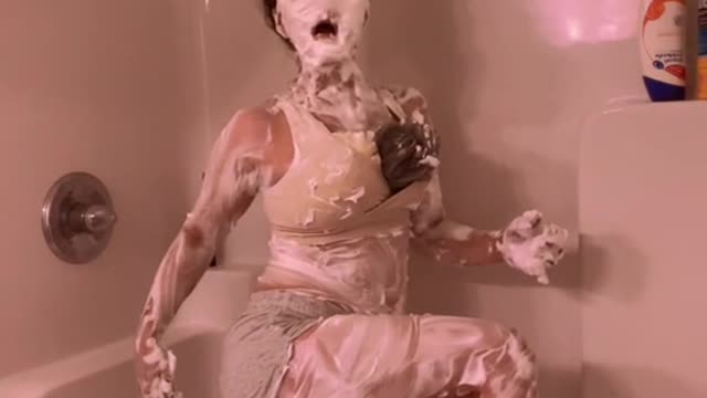 When he walks in on you getting ready for date night。