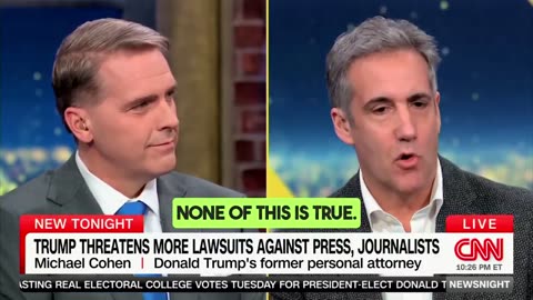 Michael Cohen Shocks CNN Panel and Admits That Trump Is RIGHT About 'Sloppy' Legacy Media Journalism