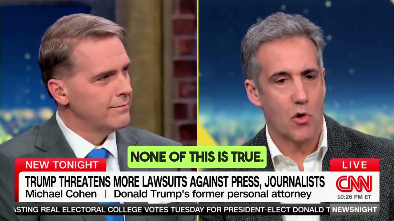 Michael Cohen Shocks CNN Panel and Admits That Trump Is RIGHT About 'Sloppy' Legacy Media Journalism