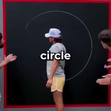 CAN YOU DRAW THE PERFECT CIRCLE_ 😂 - #shorts