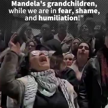 CAIRO CHANTS FOR SOUTH AFRICA