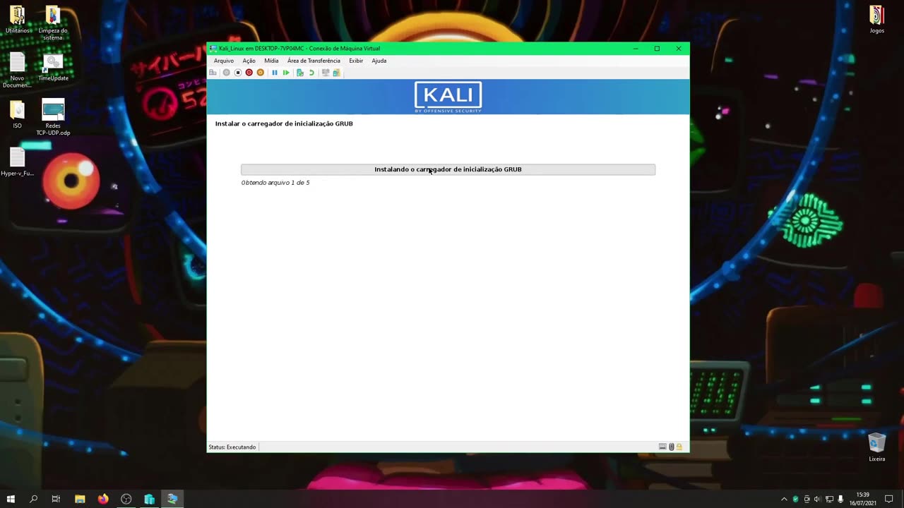 AULA 7 - COMO INSTALAR O KALI LINUX NO HYPER-V | SEGURANÇA OFENSIVA