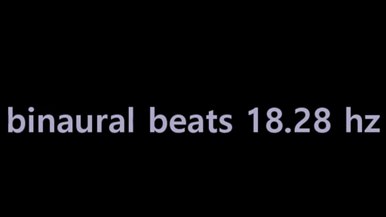 binaural beats 18 28 hz