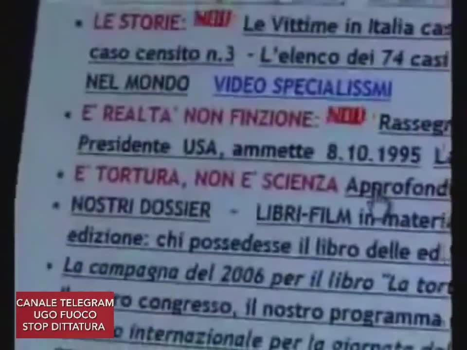 🔴💣TORTURA TECNOLOGICA, 1994 MICROCHIP NEL CERVELLO