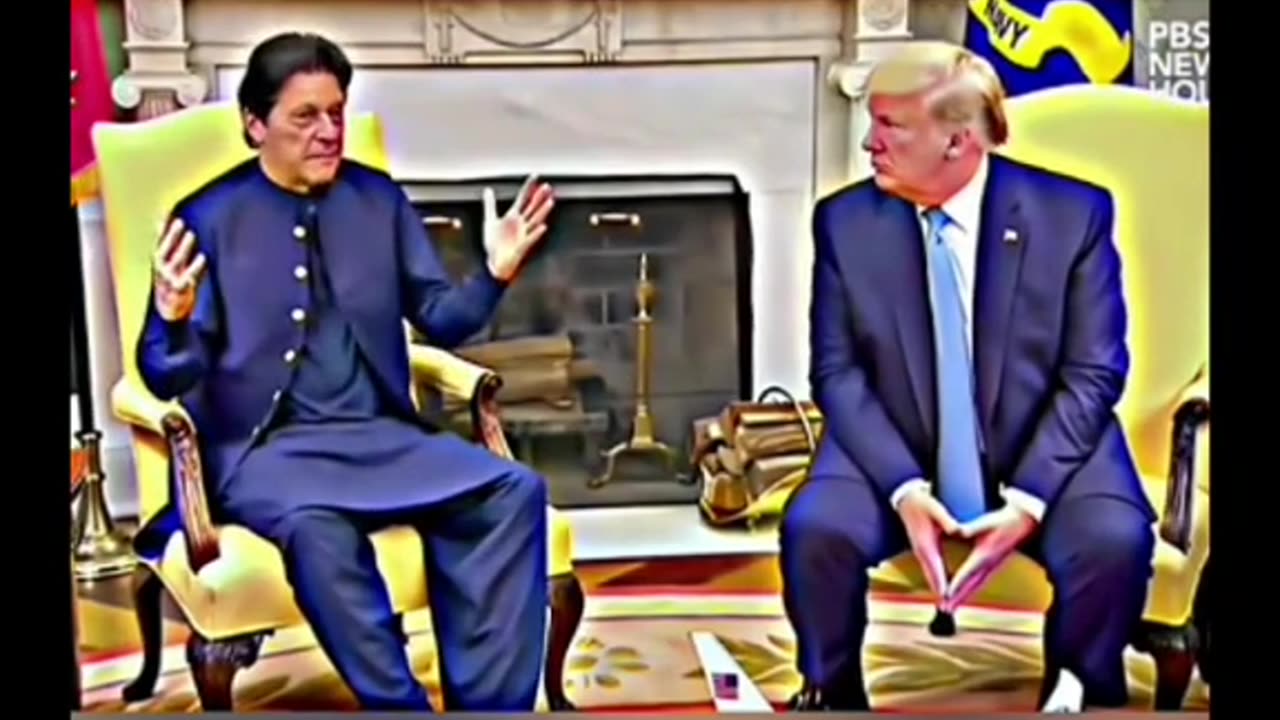 Donal trump welcome imran khan