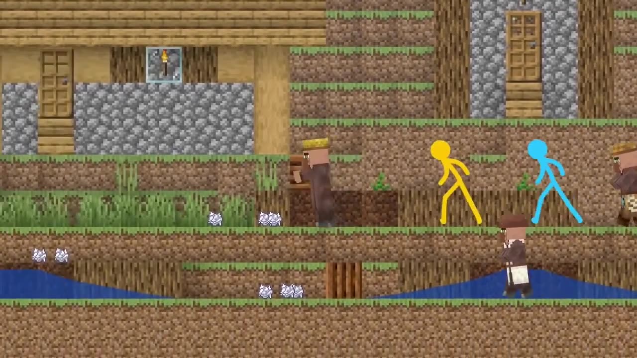 ANIMATION |Minecraft vs Titans