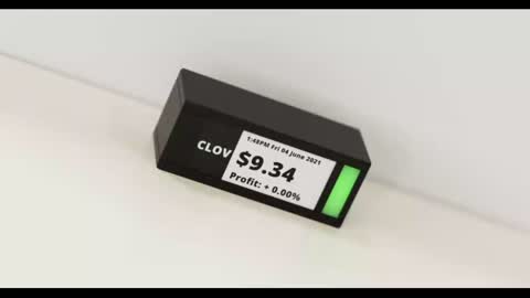 TickrMeter A physical stock ticker on your desk | World top New Technologies | we love Technologies