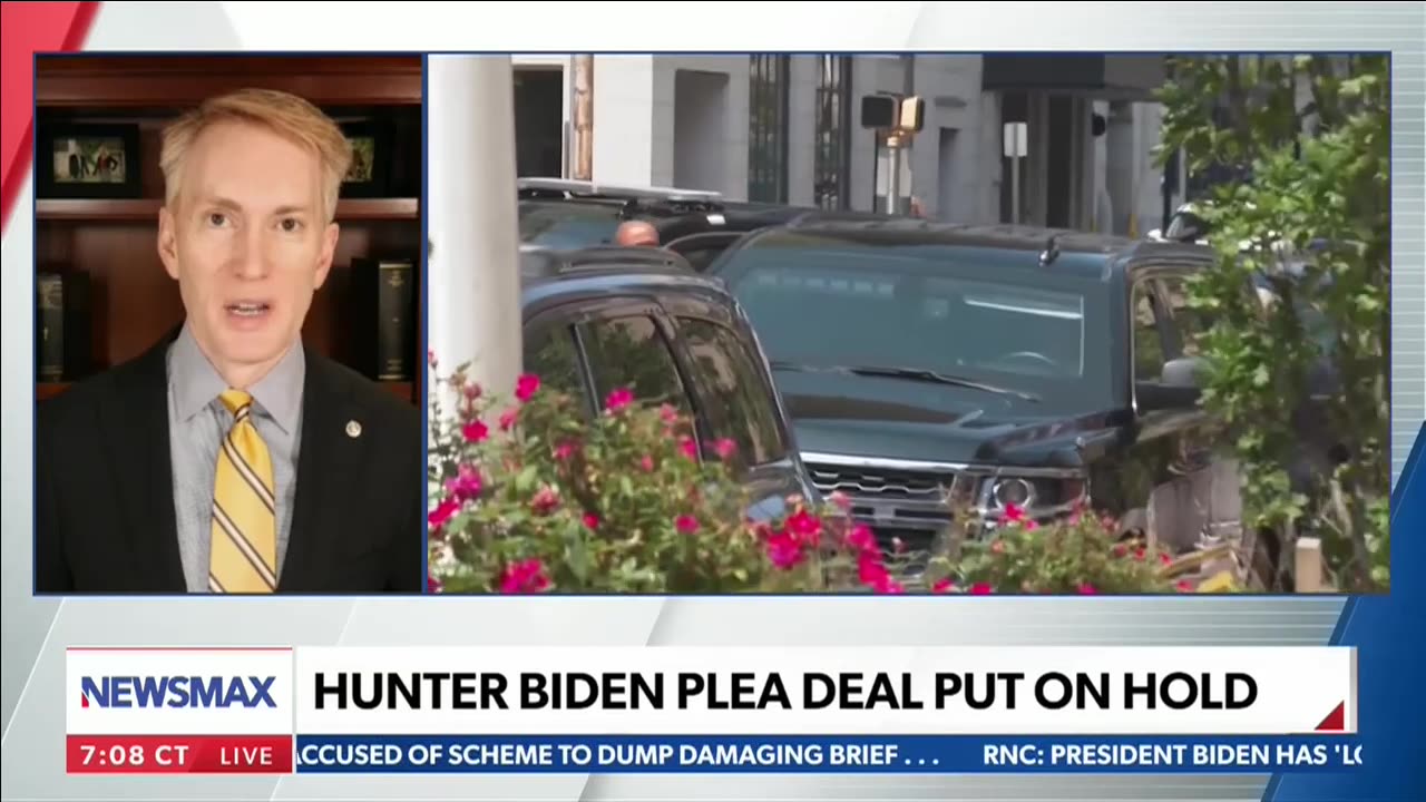 Lankford on Newsmax Calls out Hunter Biden’s Backroom Plea Deal