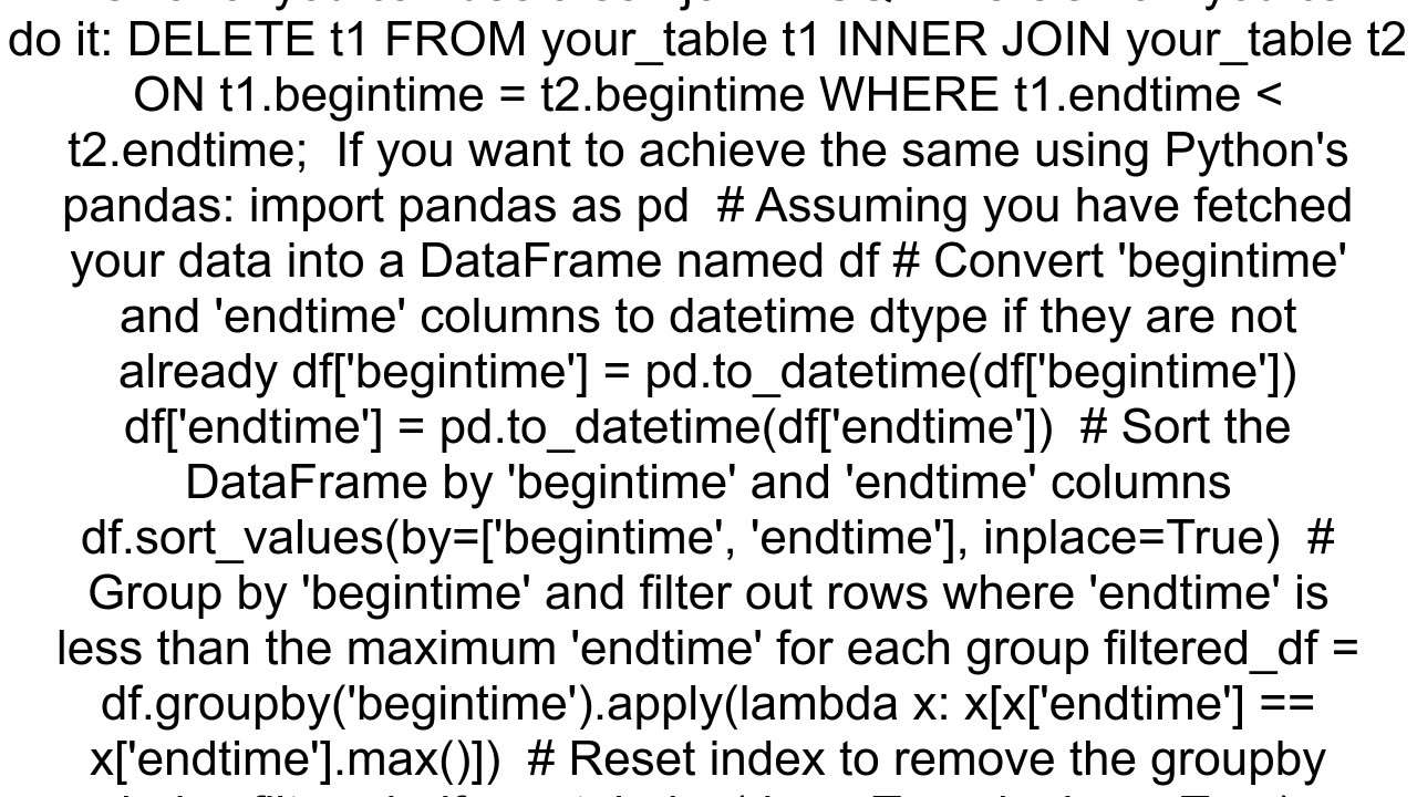 Exclude rows from MySQL table where timestamp is less than in other row