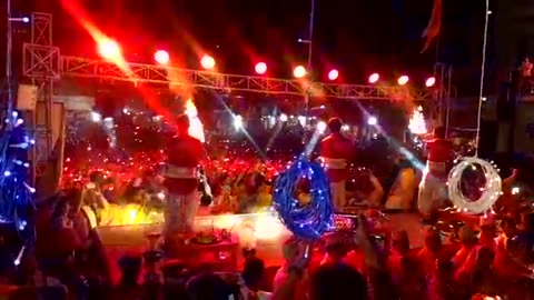 Maha arti at gahawamai mandir birgunj