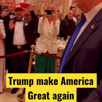 Trump make America Great again