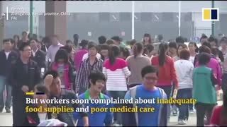 Chinese workers flee world’s largest iPhone factory after Covid outbreak