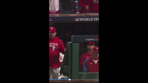 What Bryce Harper Actually Told Alec Bohm (World Series Game 3)