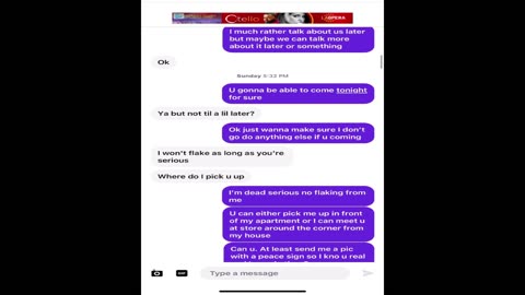 Matthew M. caught in act meeting underage girl to take back to his home #77
