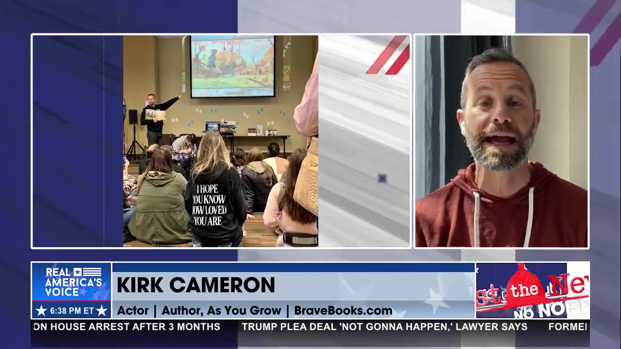 Kirk Cameron shares his new children’s book “As You Grow”