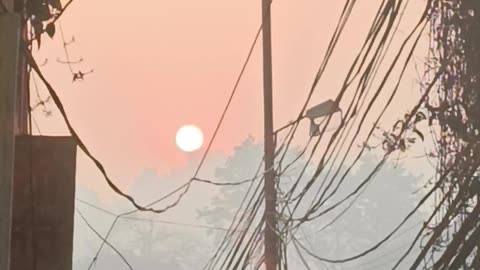 Today sun in Kathmandu Nepal 🇳🇵🌞