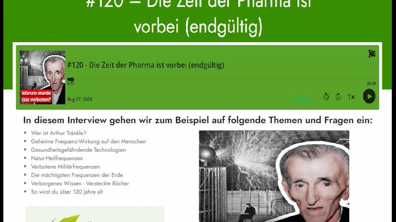 Die Zeit der Pharma ist vorbei (endgültig) 17.o9.2024 S.Schumann