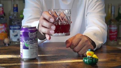 MSG Wallace Simmons Jr - Welch Craft Cocktail Vodka Grape Juice RTD Review