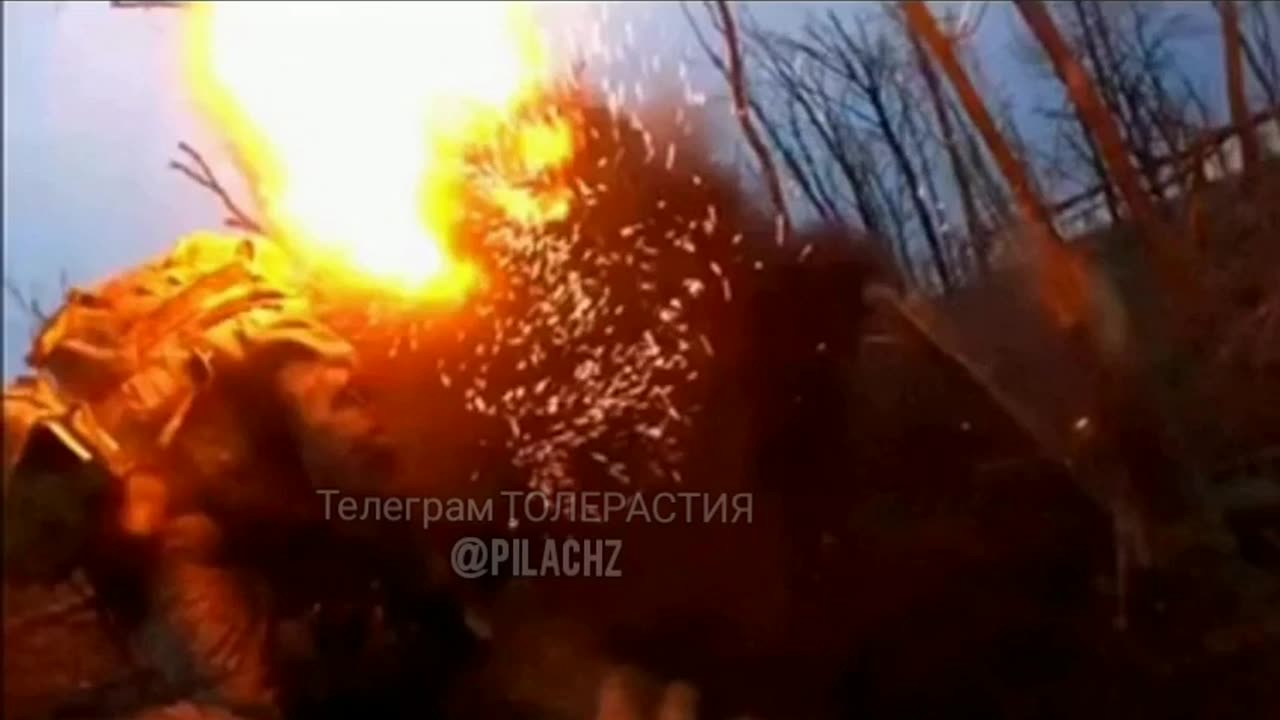 The Last Moment: Ukrainian Soldiers, placed weapon on landmine