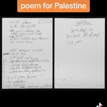 Michael Jackson’s poem for Palestine #michaeljackson