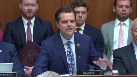 "That's a Shakedown!" - Matt Gaetz Excoriates FBI Director Wray