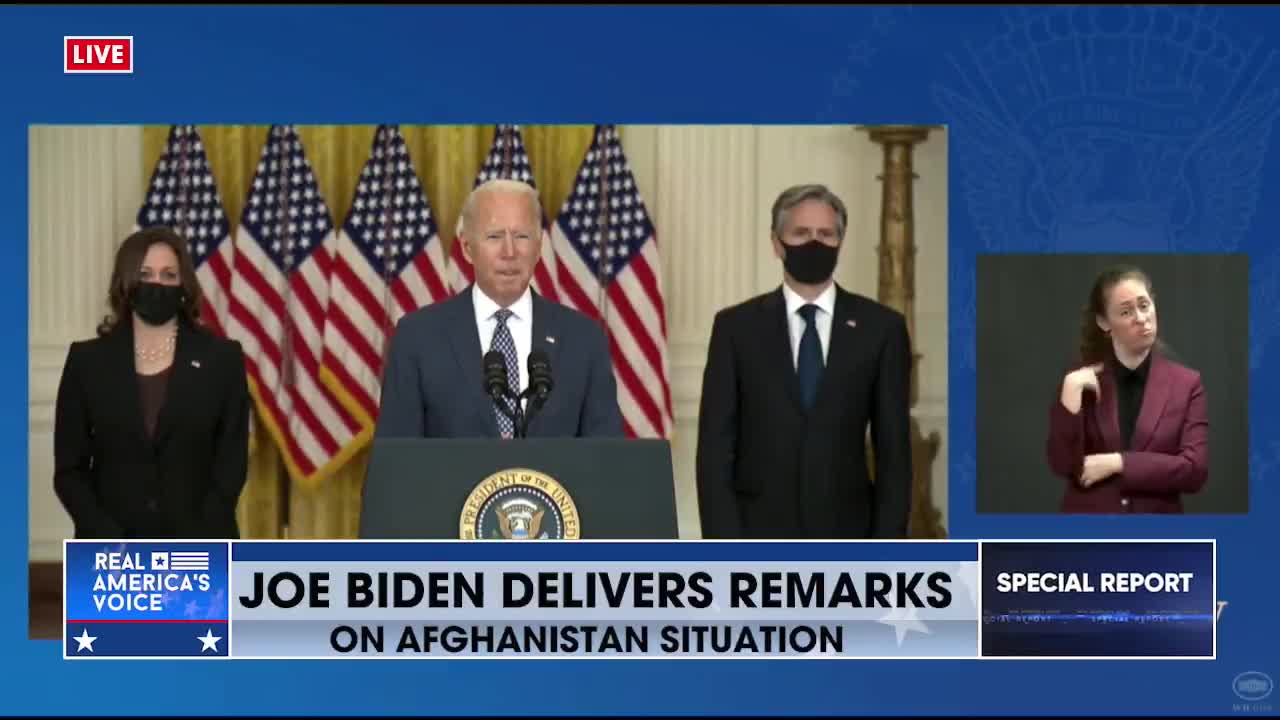 Joe Biden states that the Taliban released ISIS affiliates from the prisons