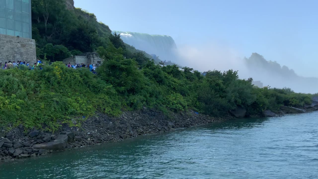 Onboard the Maid of the Mist in Niagara Falls State Park in Niagara Falls, New York 09/03/2023 0927