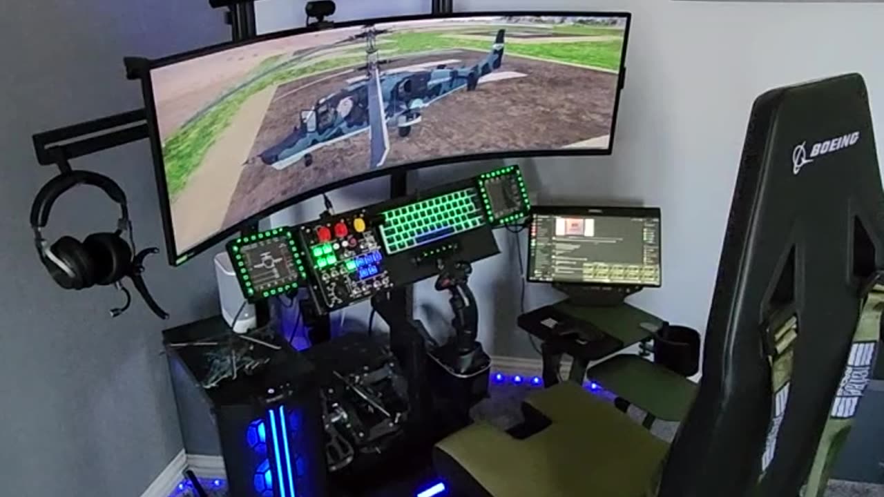 DCS Flight Sim Rig set-up