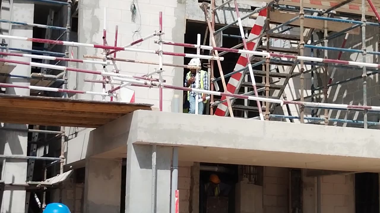 Construction site 4plux villa in Dubai