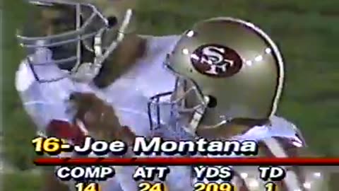 1990-11-26 San Francisco 49ers vs Los Angeles Rams Part 1