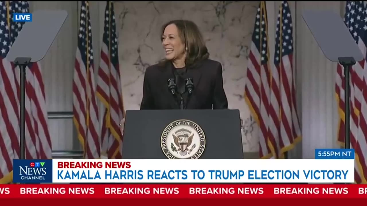 Kamala Harris _Best Speech ever heard her make! 👏 Concession.