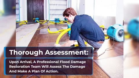 Flood Damage Restoration Service