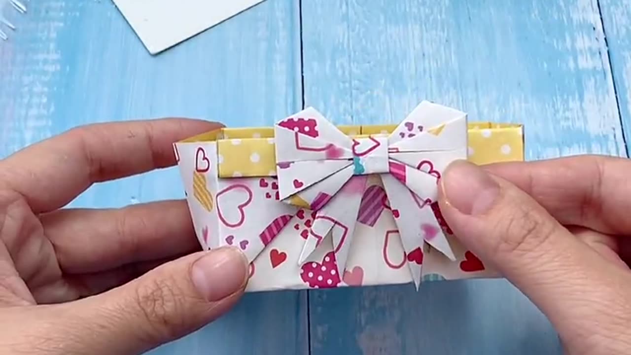 Crafty Creations: Making a Paper Basket