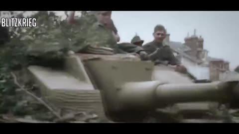 BLITZKREIG NORMANDY 1944 - GERMAN COMBAT FOOTAGE [HD COLOR]