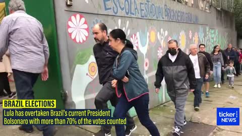 Brazil presidential election headed for a run-off vote | TICKER NEWS