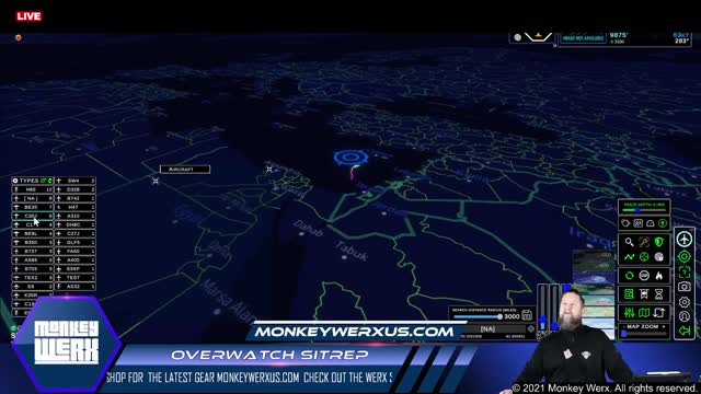 MonkeyWerx - SitRep 1-3-22. -China Caribbean Threat