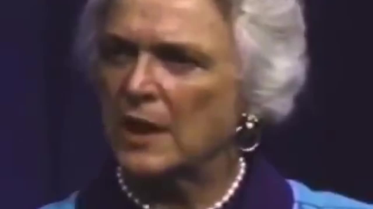 Barbara bush ... a tranny