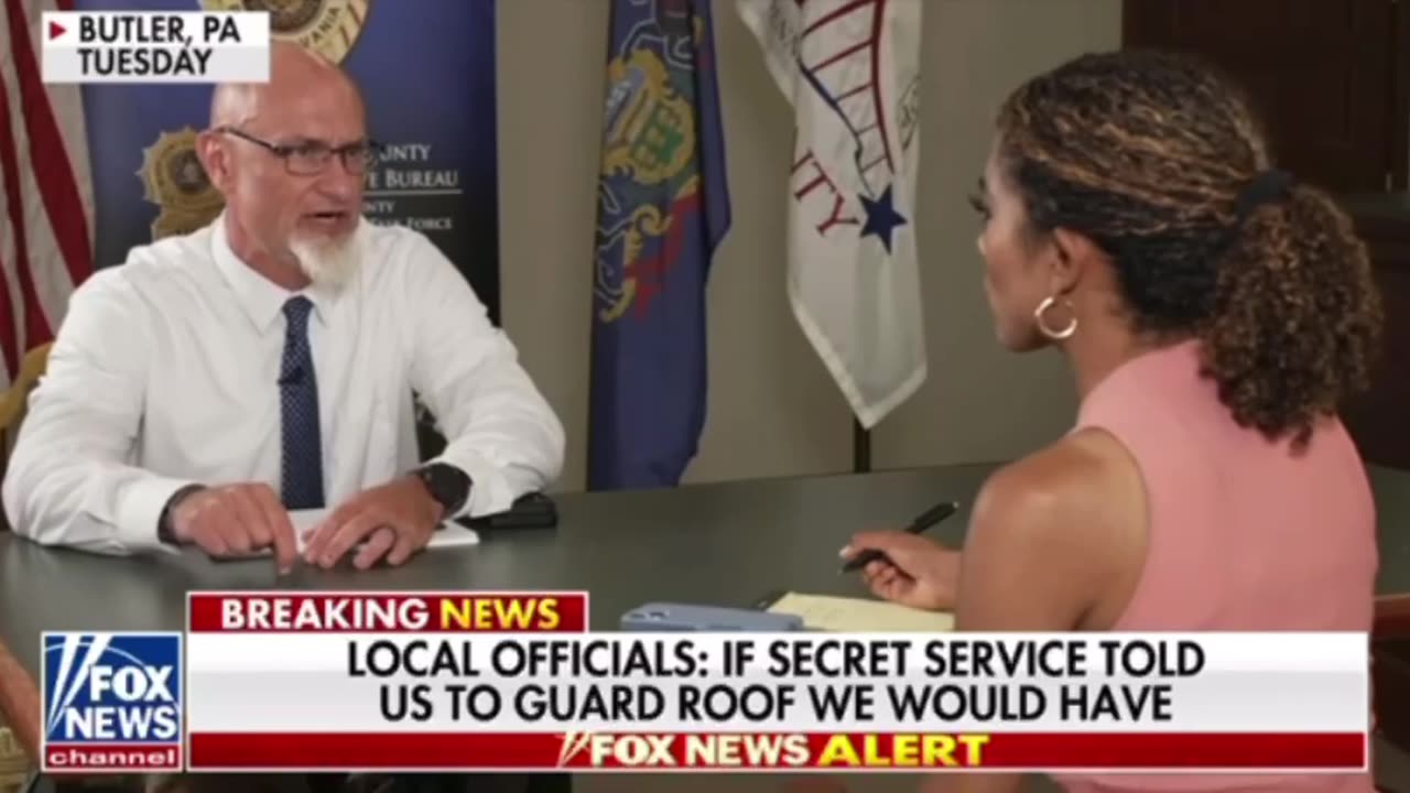 A president shot and no one fired