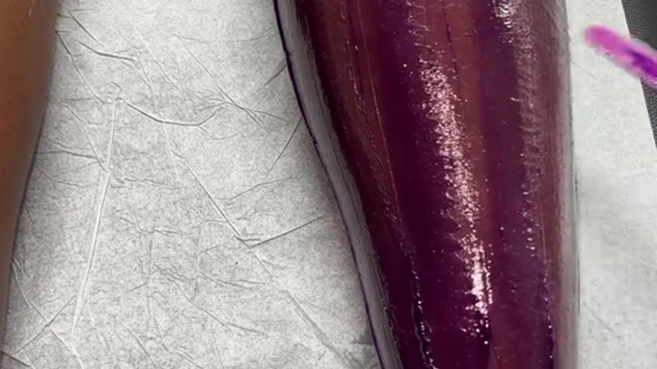 Testing Sexy Smooth Purple Seduction Hard Wax on Legs | Waxing Queen Adventures