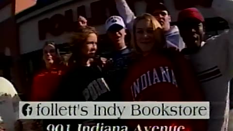 August 2001 - Follett's Indy Bookstore on the IUPUI Campus