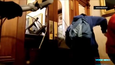 Nonsense on the steps. Nonsense inside. Who opened the doors? Who waved people in?