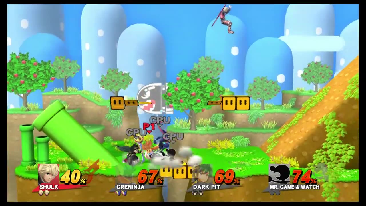 Super Smash Bros 4 Wii U Battle807