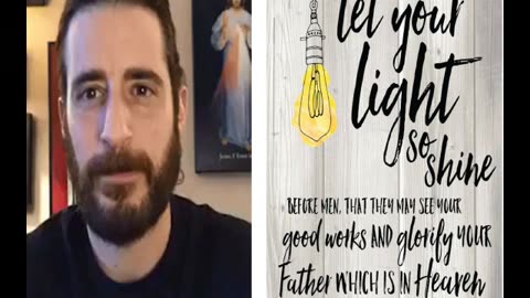 Jonathan Roumie speaks about letting your light shine so people can see God's Love in your life