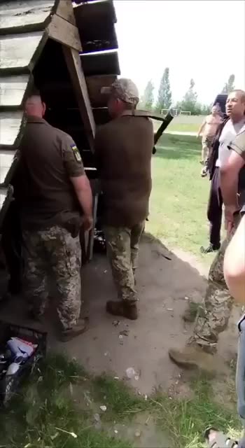 Ukrainian Zelensky regime's TCC abductors tries to abduct men relaxing and attacks a man filming it