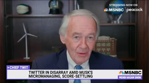 Dem Sen Markey: Elon Musk Will Pay A Price If No Twitter Safeguards