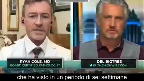 Dr. Ryan Cole: "Tumori a seguito di vaccino"