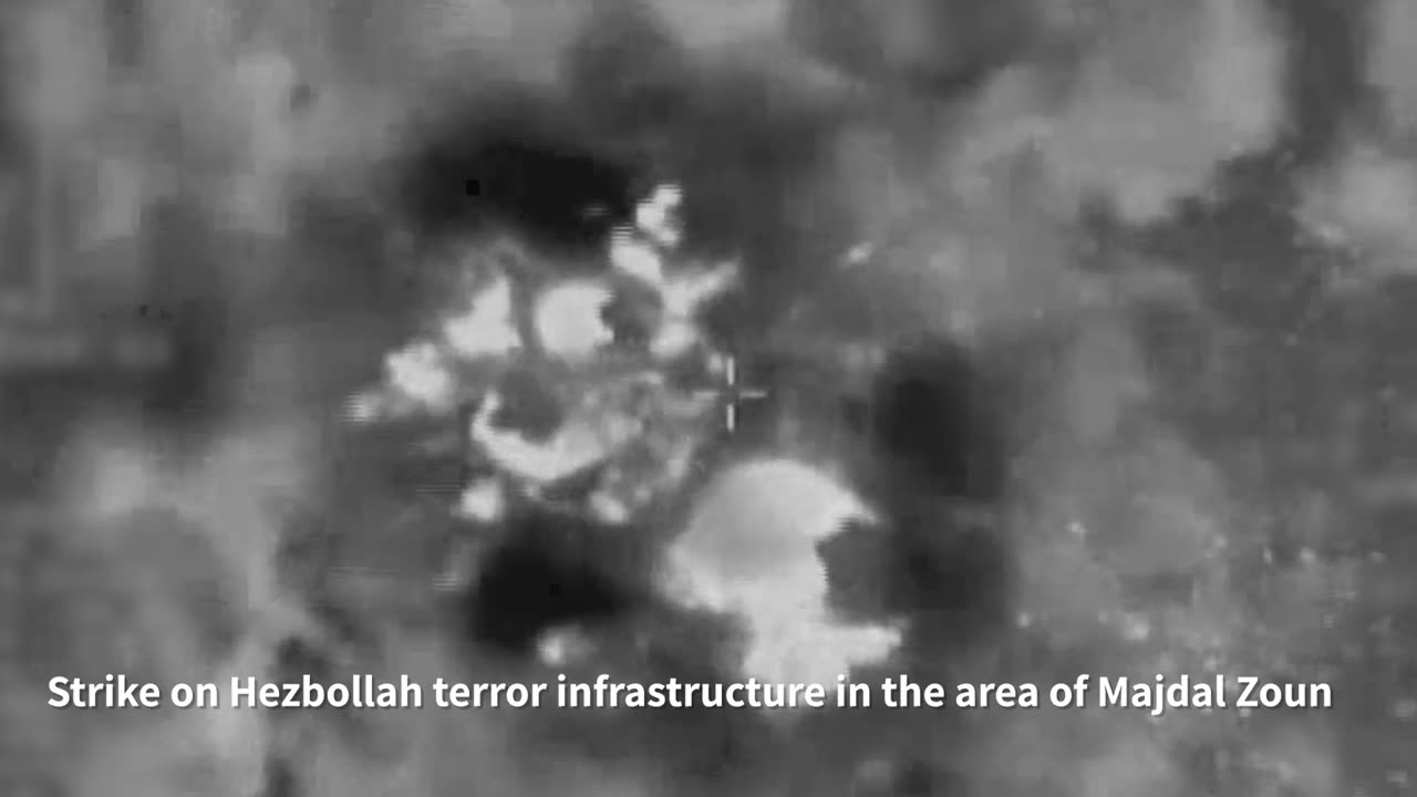 IDF: Overnight, the IAF struck and dismantled a number of Hezbollah terror