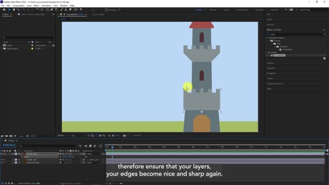 Tip of The Week Keeping Adobe Illustrator vectors sharp in After Effects