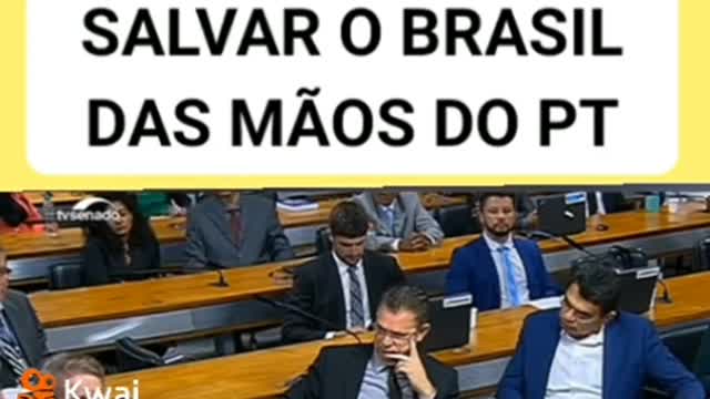 Senador chora e faz apelo para salvar o Brasil